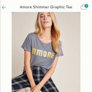 Anthropologie graphic tee